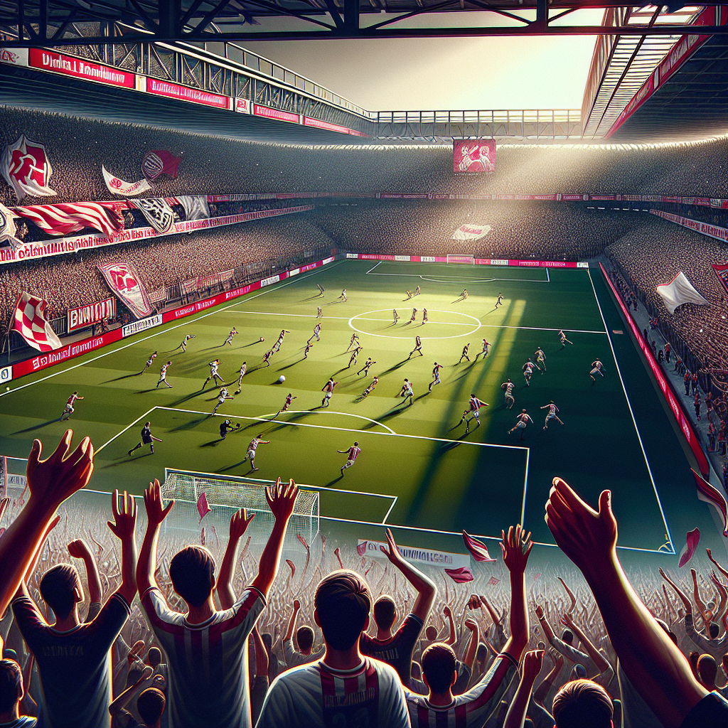 Bundesliga Fußballspiel