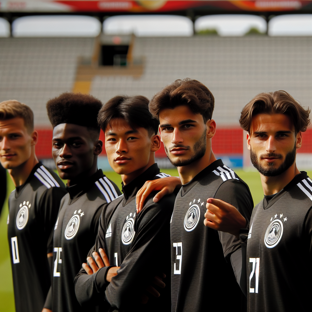 Deutsche U21 Fußballmannschaft bei der EM 2025