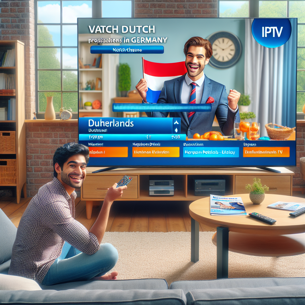 IPTV für Expats in Deutschland – Niederländisches TV im Ausland sehen