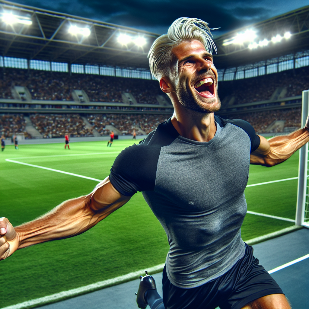 Erling Haaland feiert einen Treffer in der Champions League