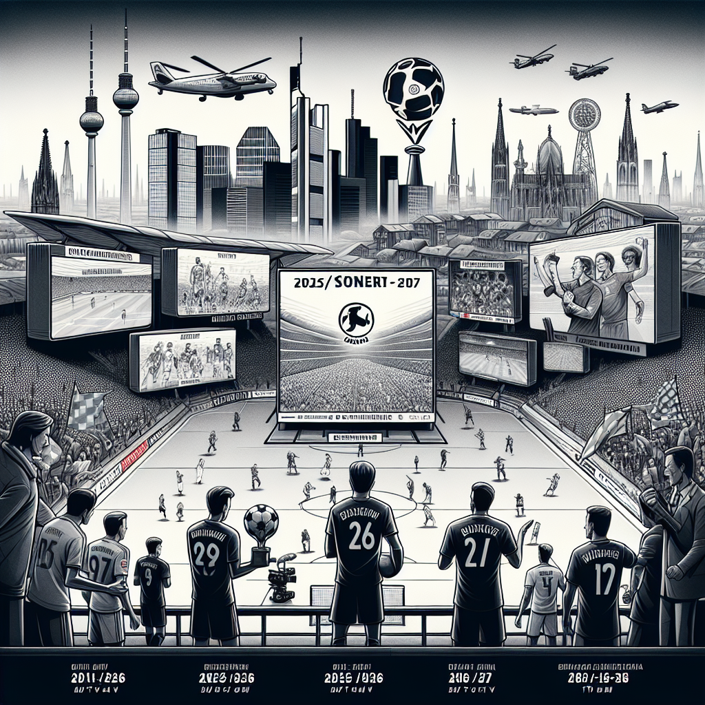 Bundesliga Fußballspiel