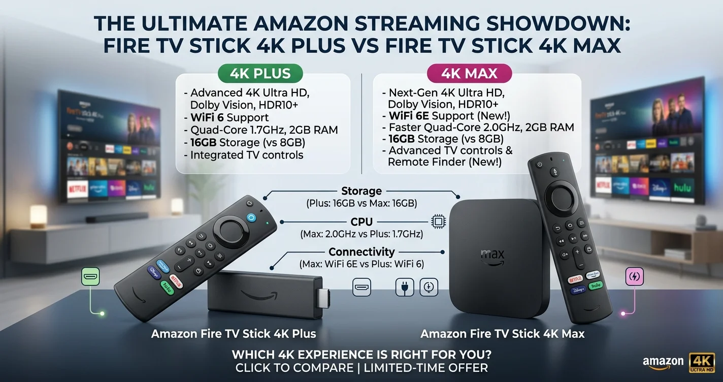 Amazon Fire TV Stick 4K Plus
