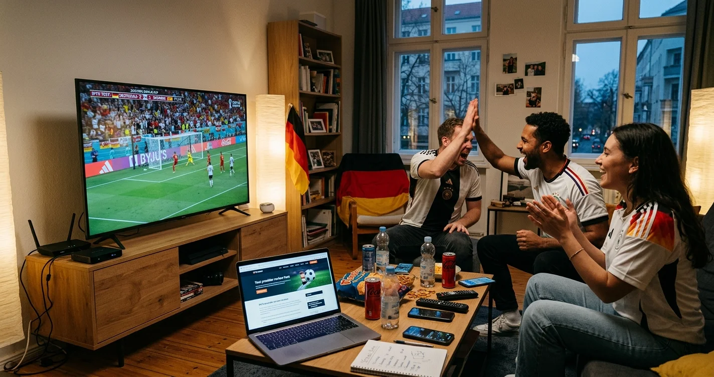 IPTV Test 2026 für Fußball WM