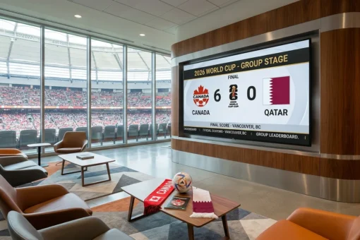 Canada vs Qatar score