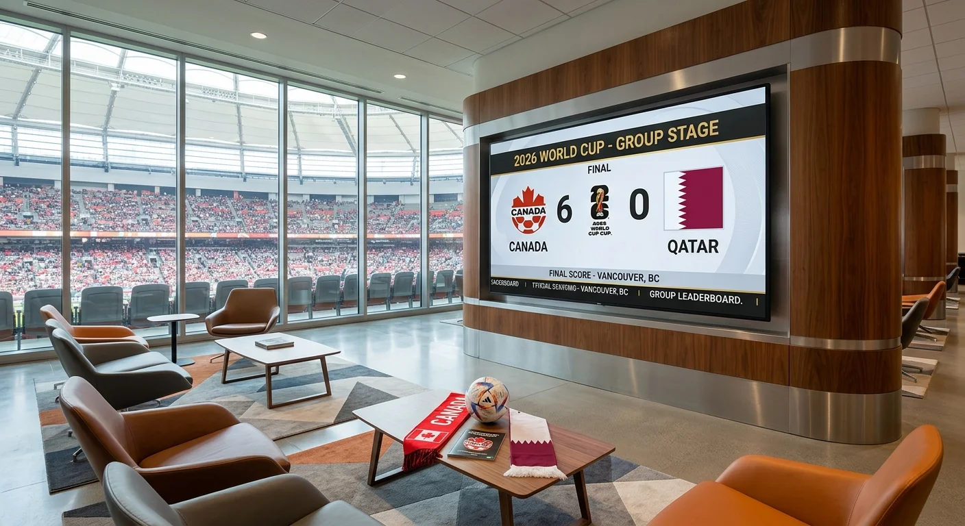 Canada vs Qatar score