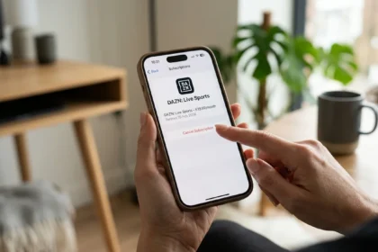 Cancel DAZN Subscription on iPhone