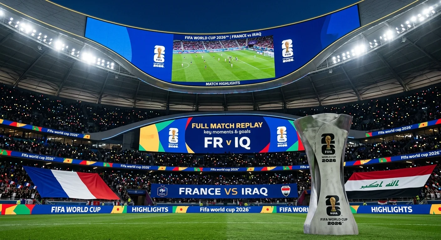 France vs Iraq highlights