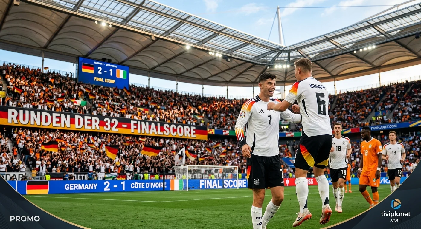 Germany beat Côte d'Ivoire 2–1