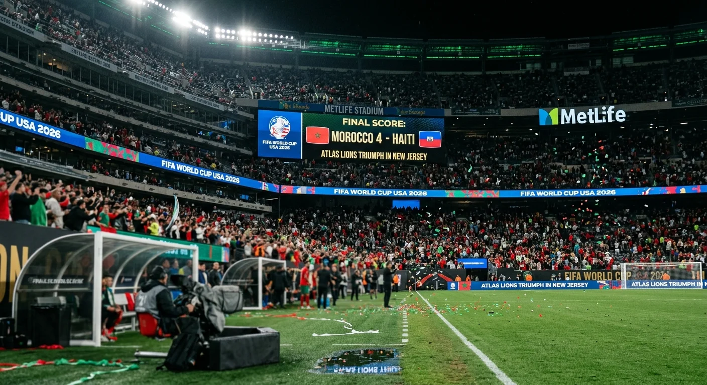 Morocco beat Haiti