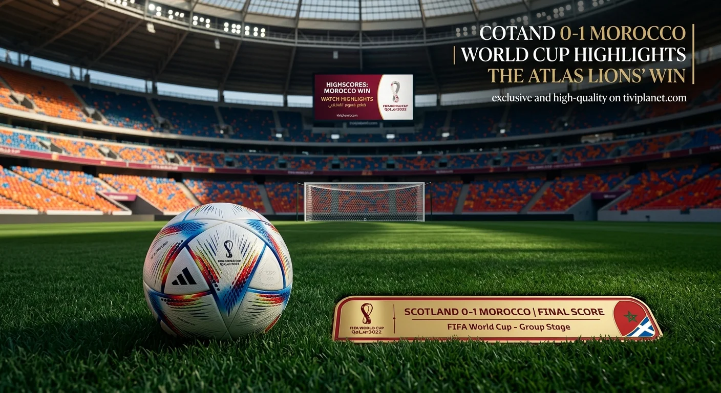 Scotland 0-1 Morocco World Cup 2026