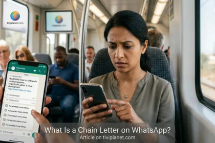 Kettenbrief auf WhatsApp