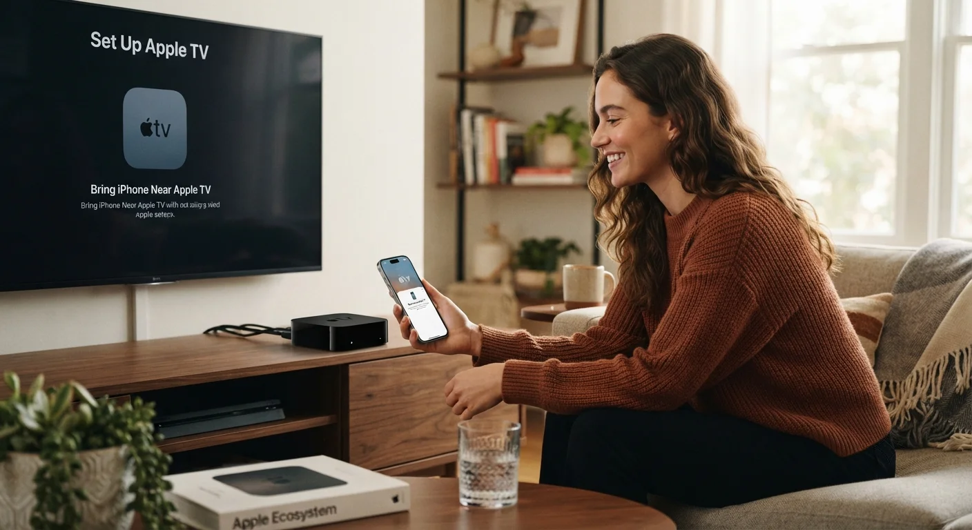 Set Up Apple TV Box