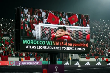 Morocco win over the Netherlands