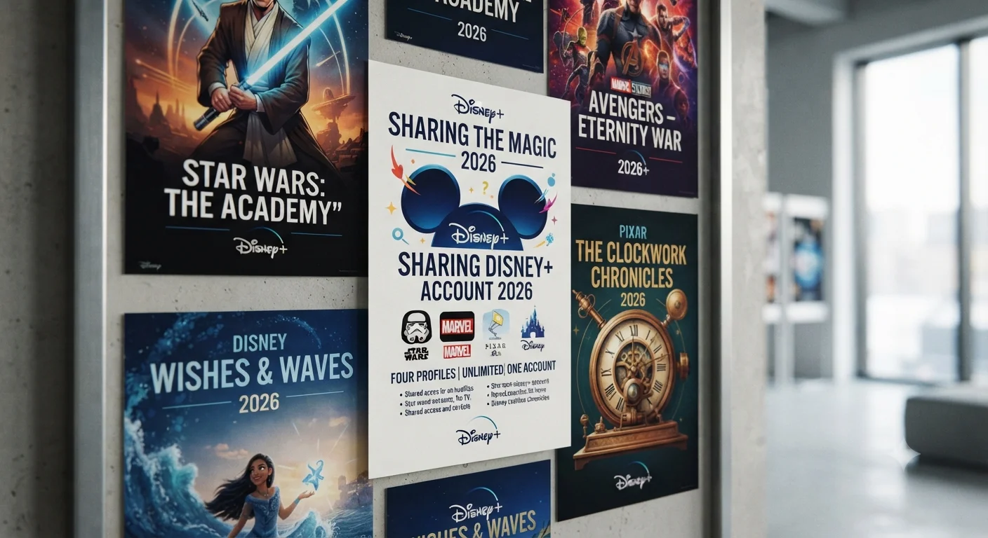 Sharing Disney+ Account