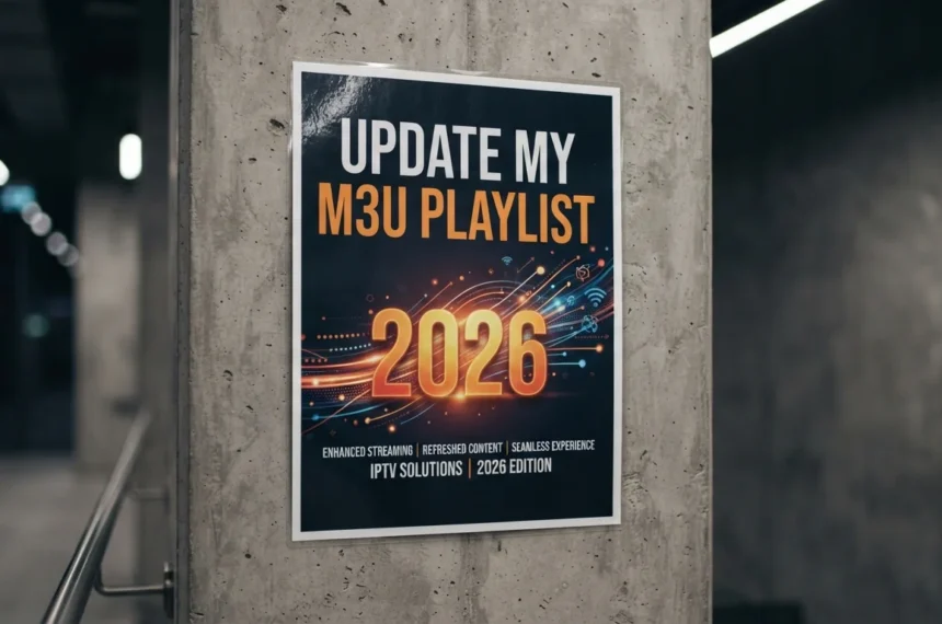 Update My M3U Playlist