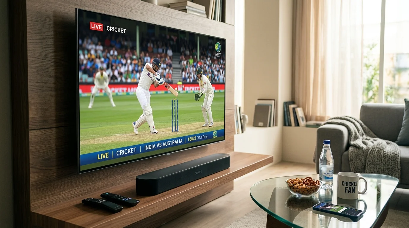 Cricket auf Smart TV