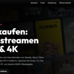 Startseite von ZivoPlay mit deutschsprachiger Tarifnavigation und IPTV-Angebot