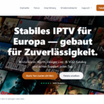 Startseite von TiviBridge auf bridge-tv.com mit Tarifnavigation und Testangebot